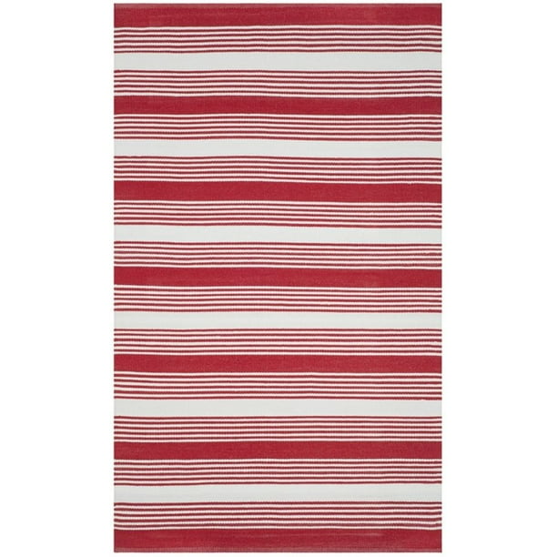 Red Safavieh Thom Filicia Collection TMF155F Handmade Modern Area Rug 6' x 9' Red Safavieh Thom Filicia Collection TMF155F Handmade Modern Area Rug 6' x 9'
